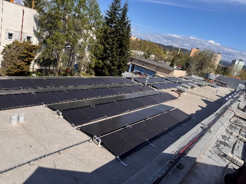 Strešná FVE Spišská Nová Ves - montáž